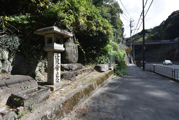 逢坂山関所跡　滋賀県大津市追分町