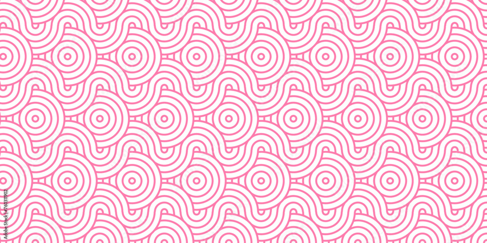 Poster overlapping pattern minimal diamond geometric waves spiral transparent and abstract circle wave line