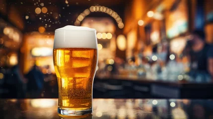 Foto op Canvas stout bar brewery beer illustration ipa keg, pint hops, malt brewpub stout bar brewery beer © sevector