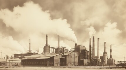 pulp manufacturing paper mill illustration machinery equipment, process wood, fiber recycling pulp manufacturing paper mill