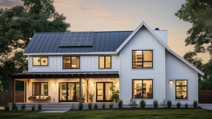 wood modern farmhouse building illustration design living, room decor, style country wood modern farmhouse building