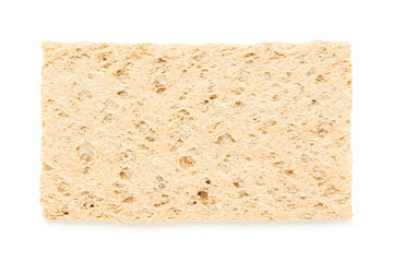 Tasty crispbread isolated on white background - 760324972