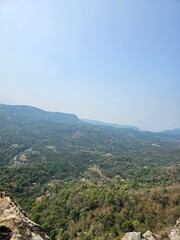 view from the top of mountain