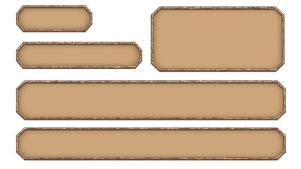 銅ホイルのテロップベース