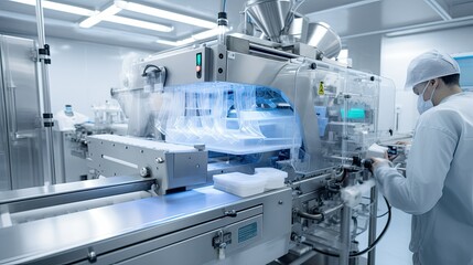 automation equipment pharmaceutical plant illustration sterilization packaging, processing validation, maintenance cleaning automation equipment pharmaceutical plant