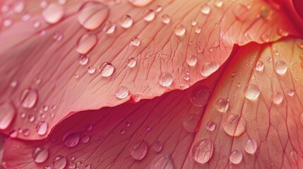 Obraz premium The soft velvety texture of a flower petal