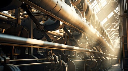 industry rollers paper mill illustration manufacturing equipment, wood fibers, processing cutting industry rollers paper mill