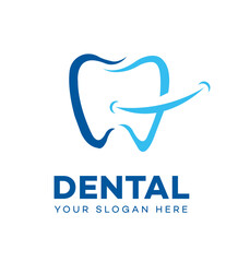 Dental logo Icon Brand Identity Sign Symbol Template