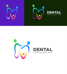 Dental logo Icon Brand Identity Sign Symbol Template