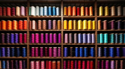 fabric thread textile mill illustration yarn knitting, silk polyester, linen wool fabric thread textile mill - obrazy, fototapety, plakaty