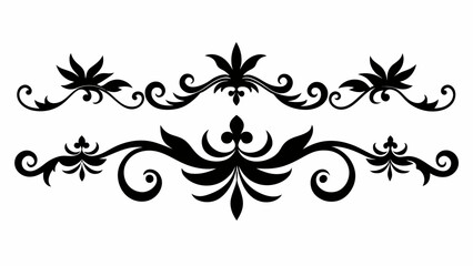 Captivating Ornamental Border Vector Art Elevate Your Designs with Exquisite Detail