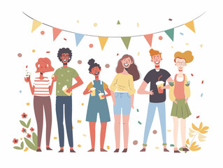  Neighbors work together to organize a block party everyone contributing their time talents and enthusiasm to create a fun and memorable event. 