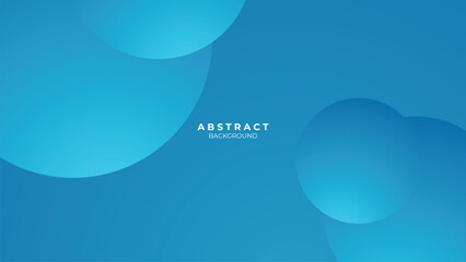 modern blue abstract background template with geometric style
