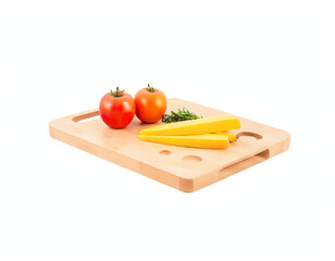 tomato and knife on cutting board