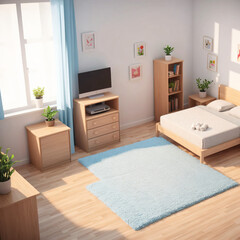bedroom interior