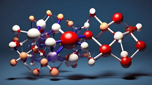 3d render of molecule, 3d model of dna molecule, 3d model of molecule, 3d render of molecule
