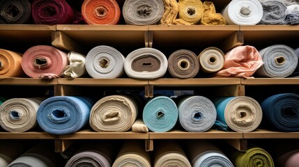 silk line textile mill illustration yarn dyeing, spinning knitting, loom loom silk line textile mill - obrazy, fototapety, plakaty