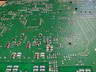 Placa de un circuito electrónico