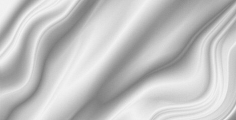 Smooth elegant white grey satin texture abstract background. Luxurious background design