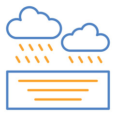 Ocean Rain Icon