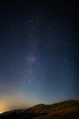 Photo sur Plexiglas Militaire starry night sky