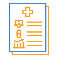 Obraz premium Report Icon