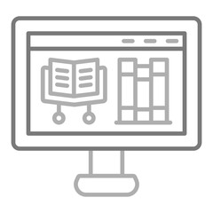 Digital library Icon