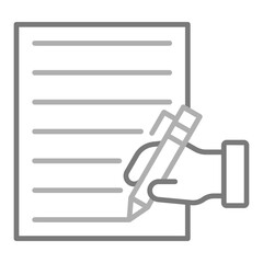Fototapeta premium Writing Icon