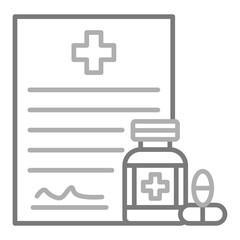 Obraz premium Prescription Icon