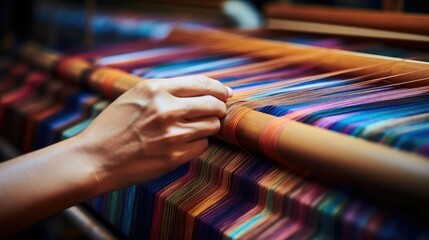 spinning cloth textile mill illustration knitting silk, wool linen, polyester rayon spinning cloth textile mill - obrazy, fototapety, plakaty
