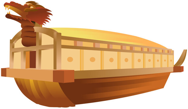 거북선 turtle ship illustration