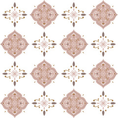 islamic mandala seamless pattern