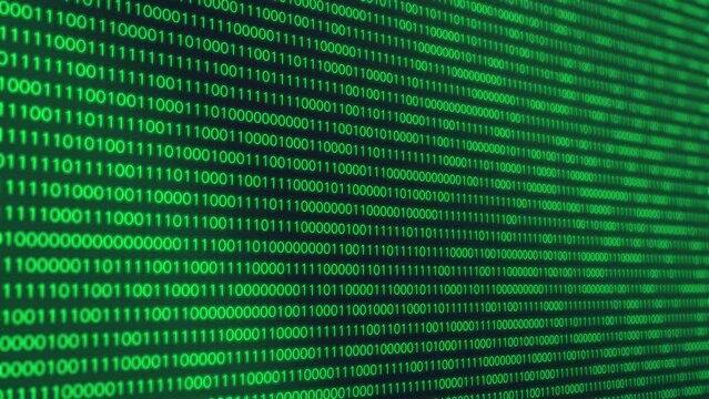binary code background