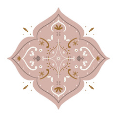 islamic mandala ornament illustration
