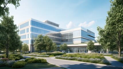 medical health hospital building illustration care emergency, surgery clinic, doctor patient medical health hospital building