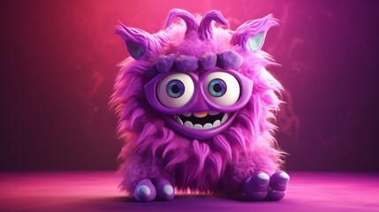 Fototapeta premium cartoon monster