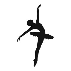 Woman Ballet Silhouette