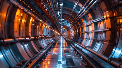 Foto op Plexiglas interior version inside the handron collider © Olexandr