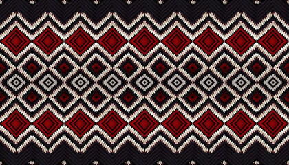 Detailed Embroided Pattern With Arabian Sadu Influences