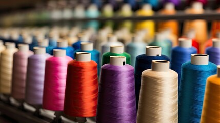 cotton clothing textile mill illustration silk linen, polyester rayon, denim knit cotton clothing textile mill - obrazy, fototapety, plakaty