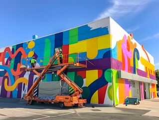 Collaborative Mural Project Bringing Together Art