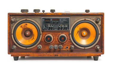old vintage audio system