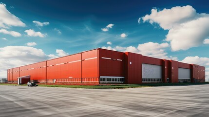 storage logistic warehouse building illustration distribution inventory, supply chain, shipping receiving storage logistic warehouse building - obrazy, fototapety, plakaty