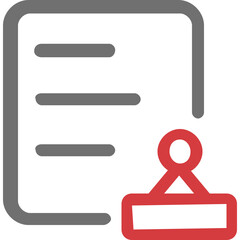 Legal compliance Colored Icon