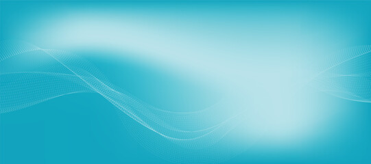abstract blue background with wave