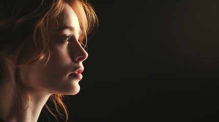 The essence of sophistication in an HD frame, a girl model's presence illuminated against a perfectly solid background.