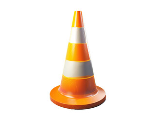 construction cone or beacon 3d icon