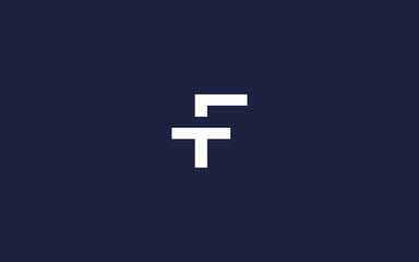 letter ft logo icon design vector design template inspiration - obrazy, fototapety, plakaty
