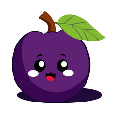 A cute grapefruit rests amidst a tapestry of lush greenery, its vibrant skin a cheerful contrast to the tranquil surroundings.