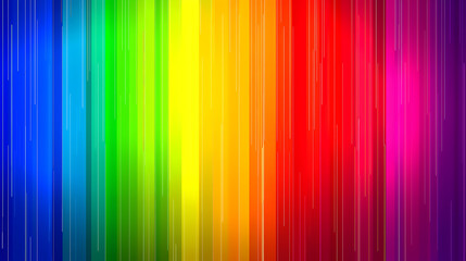 Rainbow wallpaper with the colors in vertical stripes